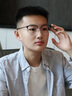 蔡司（ZEISS）镜片半框眼镜近视配度数男高端商务超轻钛架眉框防蓝光抗疲劳镜框 实拍图