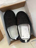 内泊（NEIBO）【超舒服】乳胶棉拖鞋男冬季女室内家居大码防滑防臭保暖羊毛茶44 实拍图