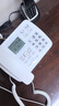 飞利浦（PHILIPS）录音电话机 固定座机  办公家用 自动 手动录音 16G存储卡 放音密码保护 CORD165 (白色) 实拍图