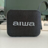 aiwa爱华AH-17小金砖【支持插U盘TF卡】蓝牙音箱手提便携无线环绕立体音家用桌面户外音响播放器防水黑 实拍图