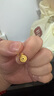 六福珠宝 足金铜钱黄金吊坠女款挂坠不含项链 计价 约0.68克 实拍图