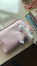 彩虹暖手宝热水袋电热暖手宝暖肚子暖水袋暖脚暖身暖手宝宝充电 粉色 实拍图