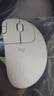 罗技（Logitech）ERGO M575 S 人体工学鼠标 轨迹球鼠标 无线蓝牙双模 办公鼠标 带无线2.4G接收器 珍珠白 实拍图