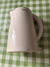 美的（Midea）电热水壶电水壶烧水壶双层防烫价保11.11 0涂层 食品级304不锈钢1500W快速沸腾1.7L大容量 HJ1705 实拍图