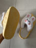 IQGD棉拖鞋女加绒保暖半包头情侣防滑室内居家卧室 本命兔-黄色 38-39 实拍图