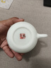 钰铨龙门 大师纯手工冰种茶壶 高端德化白瓷素烧西施壶精密旋转陶瓷泡茶壶 珍藏款西施壶（200ML) 实拍图