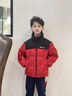 波司登（BOSIDENG）25新款羽绒服男女儿童5A抗菌绒休闲立领冬季保暖外套T250246110Q 冰川熊红9CX8-趋势推荐 130 /64 约115-130cm 26kg 实拍图