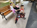 飞鸽儿童自行车3-6岁6-12岁幼儿自行车宝宝脚踏车男孩女孩童车单车 【豪华减震耐用款】一体轮 活力红 12寸【适合75-100CM】 实拍图