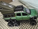 驰誉模型 大号合金皮卡露营房车玩具仿真车模越野车汽车模型儿童玩具车 实拍图