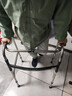 洛伦佐 不锈钢单弯助行器ZXQ-05 老人助行助步器骨折走路扶手架 实拍图