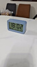 得力（deli）儿童节礼物多功能电子闹钟儿童卧室床头钟学生专用起床神器开学必备蓝 LE102开学必备礼物 实拍图
