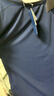 YONEX尤尼克斯羽毛球服比赛训练吸汗透气男款运动T恤110095BCR藏青L 晒单实拍图