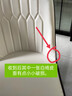 奥利克丝 亮光岩板餐桌椅组合 现代简约实木餐桌可伸缩折叠圆桌吃饭桌子 亮光雪山白-黑白框架轻奢皮椅款 1.2米 一桌六椅【12MM加厚岩板】 实拍图