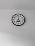 康巴丝（Compas）挂钟客厅石英钟表挂墙2024年新款时钟 3441A 日历款橡木色 实拍图