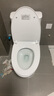 惠达（HUIDA）脲醛抗菌抽水马桶家用大冲力节水虹吸式坐便器白天鹅HDC6360NB 实拍图