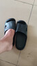 【踩屎感居家拖鞋】浴室男女拖鞋轻便防滑居家凉拖鞋鞋子男 黑色 40-41 实拍图