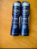 妮维雅（NIVEA）止汗露抑汗止汗喷雾腋下爽身气雾腋下干爽爽肤化妆品香体 男士海洋酷爽爽身气雾150ml*2 实拍图