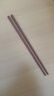 双枪红檀木筷子天然抗菌木筷 家用实木无漆无蜡筷子餐具套装10双 实拍图