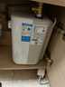 美的（Midea）【8年质保】5升储水式电热水器小厨宝家用洗碗洗菜安全1650W速热厨房热水宝国家补贴F05-15A1(S) 实拍图