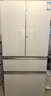 西门子（SIEMENS）无界Pro 534L超氧零度舱双循环法式多门冰箱四开门家用电冰箱 国家补贴钢化玻璃 润玉白KF82VA420C 实拍图