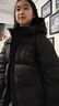 森马（Semir）羽绒服女冬90绒子短款三防花苞帽25高蓬防风连帽外套109725113028 实拍图