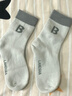 LangSha5双儿童袜子秋冬季加绒加厚宝宝保暖袜女童毛圈袜中大童毛巾袜 晒单实拍图