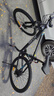 喜德盛（xds）山地自行车黑客350/旭日310 X6铝合金车架21速变速机械碟刹 黑客350 黑银17寸（25款） 实拍图