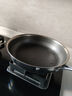 京东京造 平底锅 煎蛋锅牛排蜂窝不粘316不锈钢电磁炉通用28cm可立锅盖 实拍图