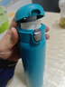 京东京造保温杯男女 【一键弹盖】 su7同色 480ml 【海湾蓝】 实拍图