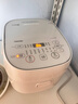 东芝（TOSHIBA）0涂层电饭煲4升2-3-5人316L发芽米鲜饭煲 IH立体加热家用多功能蒸煮电饭锅 日本进口涂层 2mm本厚釜丨 3L RC-10HUC(W) 实拍图
