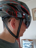 柯娜洛宾骑行头盔自行车头盔公路车山地车头盔男女通用轻便透气户外装备 黑红款一体成型多孔透气+防风镜 实拍图