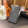派派咪【美国进口】适用三星s24ultra手机壳s25u+保护套液态硅胶galaxy23十全包u防摔高级感新款外壳超薄 【悠远黑】美国进口丨软糯亲肤丨30倍抗摔耐脏 三星Galaxy S24 Ultr 实拍图