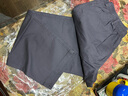 【纯棉耐磨】春秋季纯色休闲裤男士宽松大码直筒裤工装加绒工作裤 深灰色 【夏薄款】 2XL 【适合160-180斤体重】 实拍图