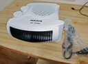 奥克斯（AUX） 取暖器家用暖风机暖风扇落地桌面电暖器便携式电暖气片烤火取暖炉热风机 白色（2000W/3档调节/带温控） 实拍图