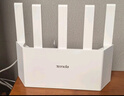 Tenda腾达路由器【千兆WiFi6+穿墙王】无线AX3000信号增强家用放大器Mesh国家补贴金榜一名云霄白立式 实拍图