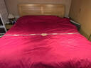罗莱家纺 结婚红色四件套 纯棉婚庆床品新婚床上用品 1.8米床 实拍图