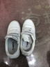 巴布豆（BOBDOG）男童鞋软底透气儿童运动鞋气孔低帮板鞋 101531030 白色36 实拍图