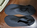 健身鞋室内软底防滑家用跳绳运动减震静音跑步机鞋透气赤足瑜伽鞋 黑色 42 (42-43)双码 实拍图