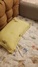 富安娜儿童 蚕丝枕头芯纯棉面料60s全棉枕芯3-6岁儿童丝棉枕一只装蓝50*30cm 实拍图