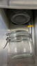 夸克玻璃密封罐食品级泡酒专用瓶子泡菜坛子腌咸菜容器蜂蜜空瓶 【加厚款】圆500ml（2个） 实拍图
