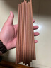 双枪红檀木筷子天然抗菌木筷 家用实木无漆无蜡筷子餐具套装10双 实拍图