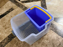 爱丽思（IRIS）WB25 多用箱 野营凳 洗车水桶 水桶 蓝/透明色 实拍图