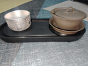 百年利永 宜兴纯全手工紫砂三才盖碗茶碗原矿青段泥茶盏功夫茶具泡茶杯 静心茶盏 实拍图