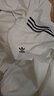 adidas经典三条纹运动连帽夹克外套男女春季阿迪达斯三叶草 亮白   L 实拍图