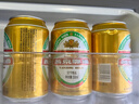 燕京啤酒 10度精品啤酒 金罐啤酒 北京顺义生产 10°P啤酒 330ml*24听 实拍图