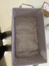 邦尼美家两只装天竺棉衣服收纳箱家用衣柜裤子可水洗整理储物箱 2只装 实拍图