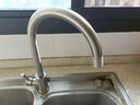 京东京造 厨房水龙头304不锈钢双水花360°旋转冷热双控适用于水槽洗菜盆 实拍图