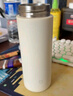 米家 保温杯 316不锈钢水杯 男女士杯子 大容量茶杯便携 350ml白色 实拍图