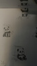 墨斗鱼墙纸自粘壁纸隔音防撞墙贴防水防潮卧室墙面贴纸加厚0.5*2.8m熊猫 实拍图