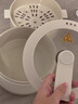 美的（Midea）电煮锅 小电锅 电蒸锅 长柄 宿舍小锅 多功能辅食锅 学生宿舍泡面XZE2017 1.6L配蒸笼【国家补贴】 实拍图